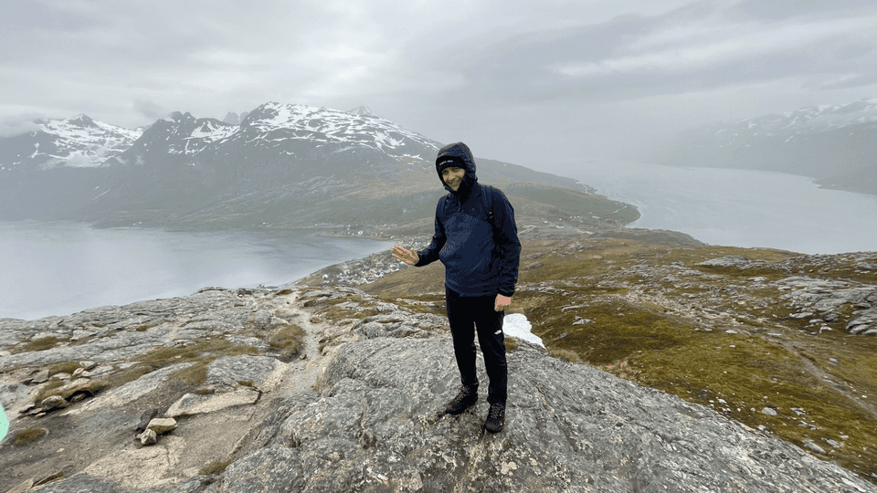 Hiking in Northern Norway (nearby Tromso).