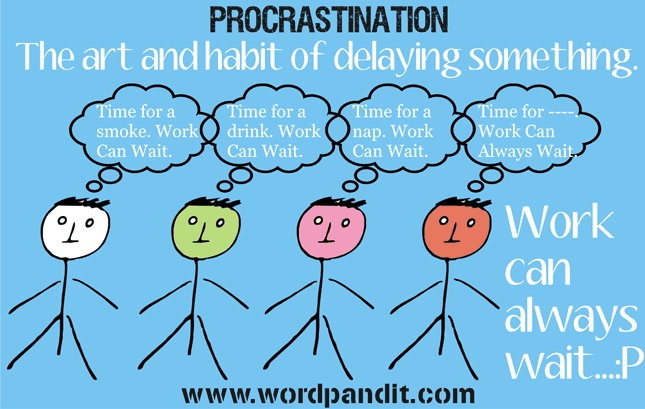 procrastination