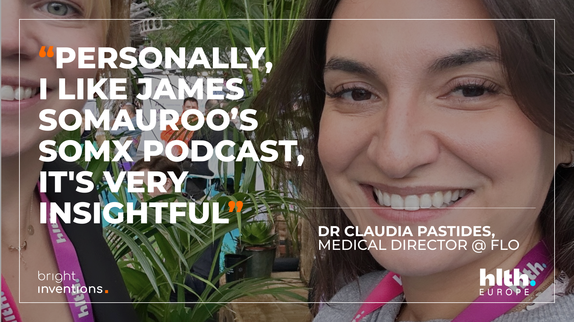 Claudia Pastides on Healthcare Podcasts