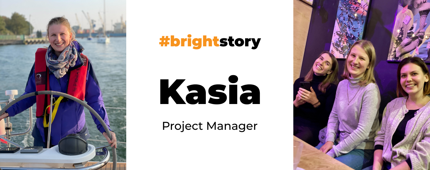undefined Kasia - a project manager at Bright Inventions