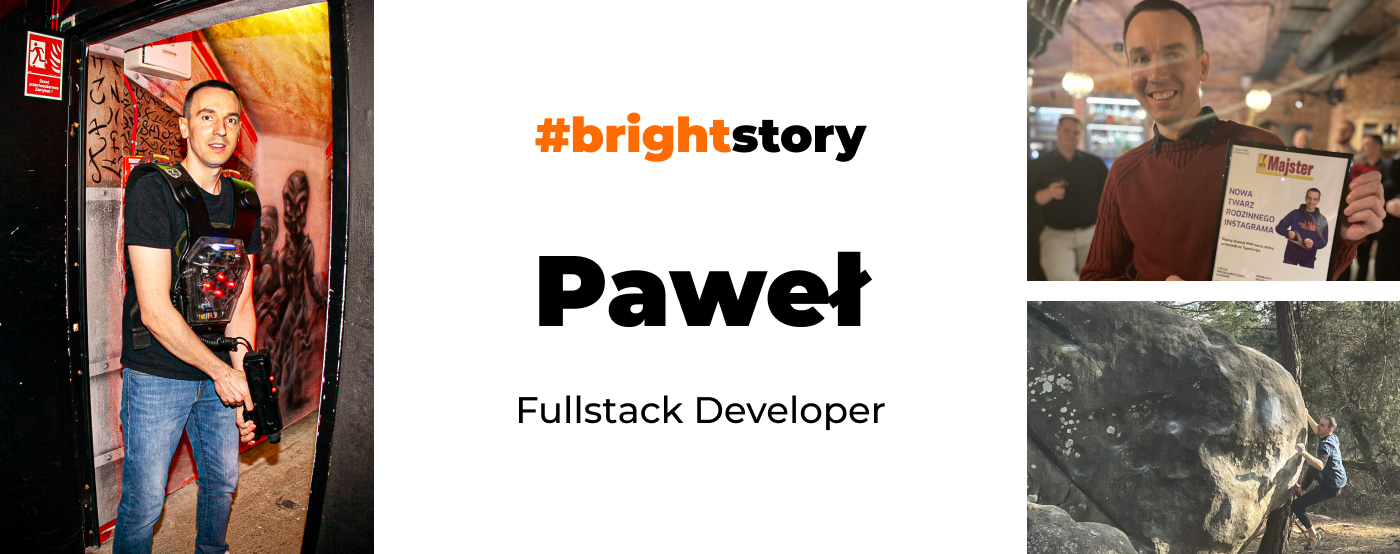 Career story: Paweł Career story: Paweł