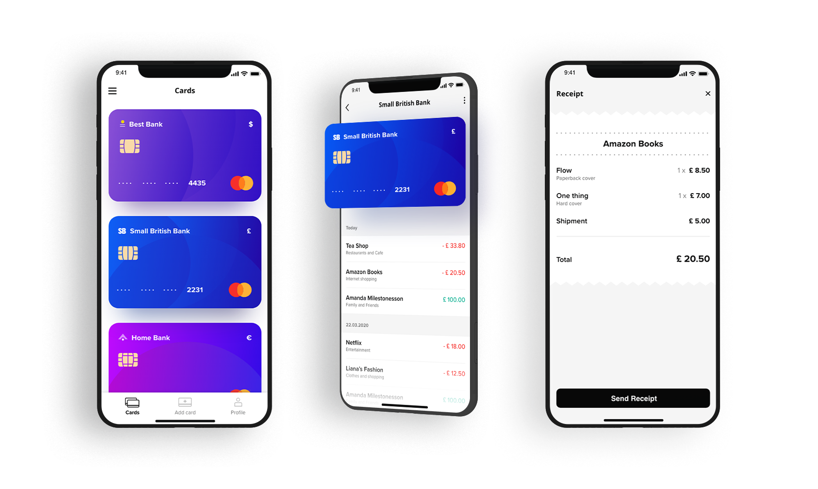 cashless transactions app