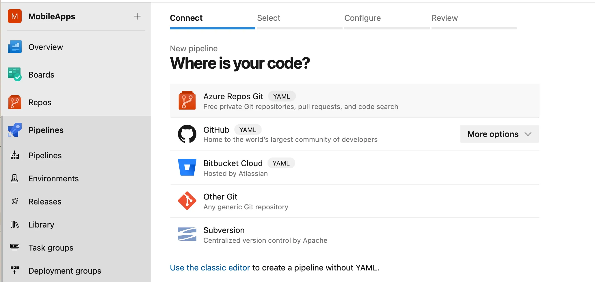 Connect source for codebase Connect source for codebase