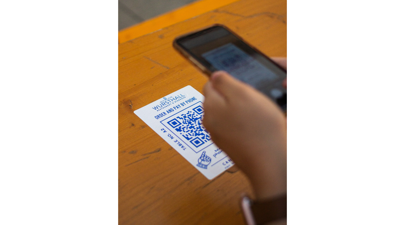 QR code ordering