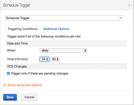 time trigger