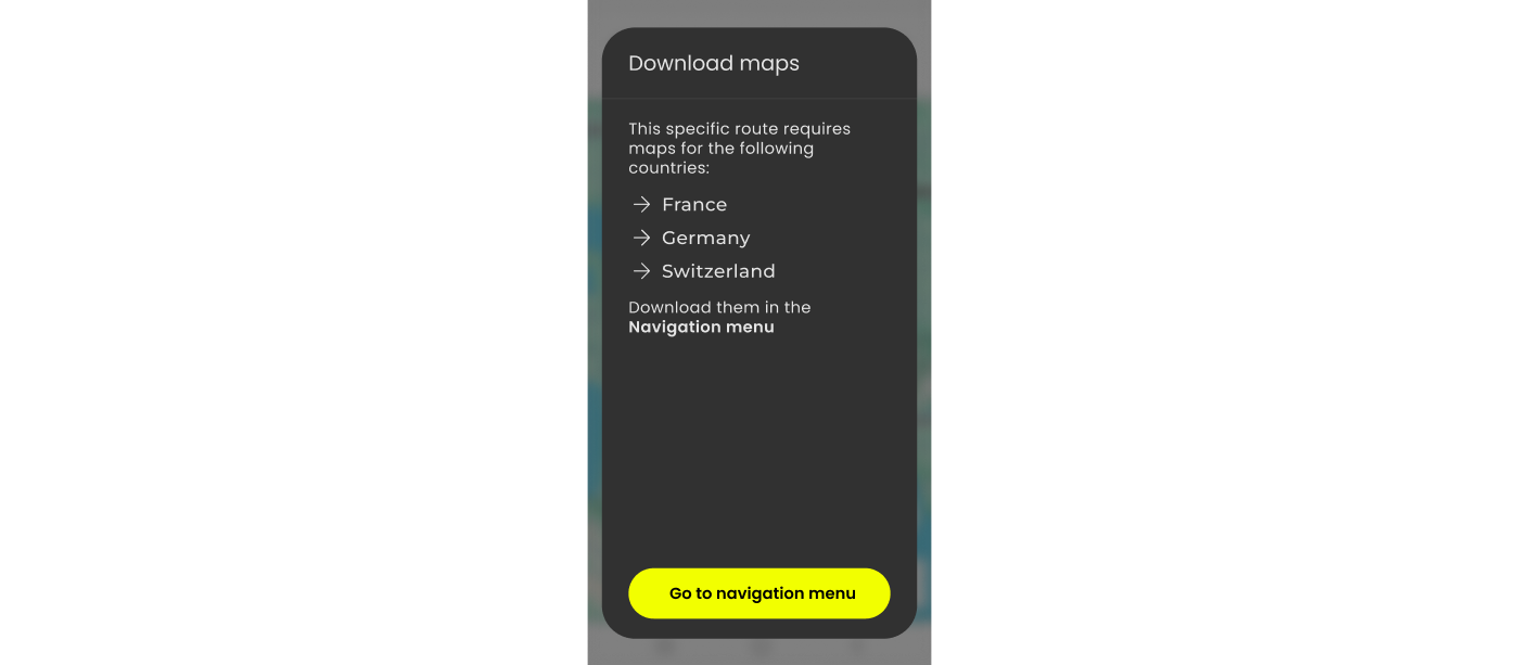UI navigation
