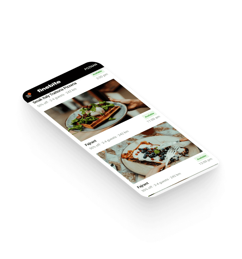 Finebite’s Successful Pivot Story: Loyalty App Hits 500K Users with New Reservation Feature