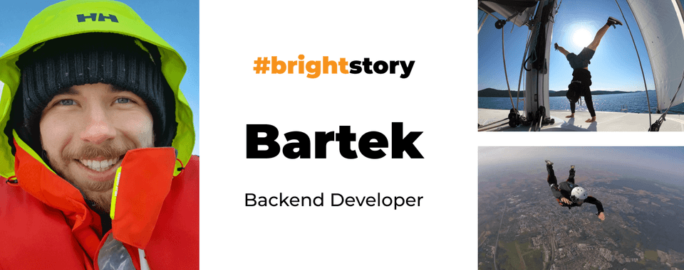Bartek - a backend developer