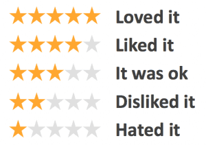 star rating example