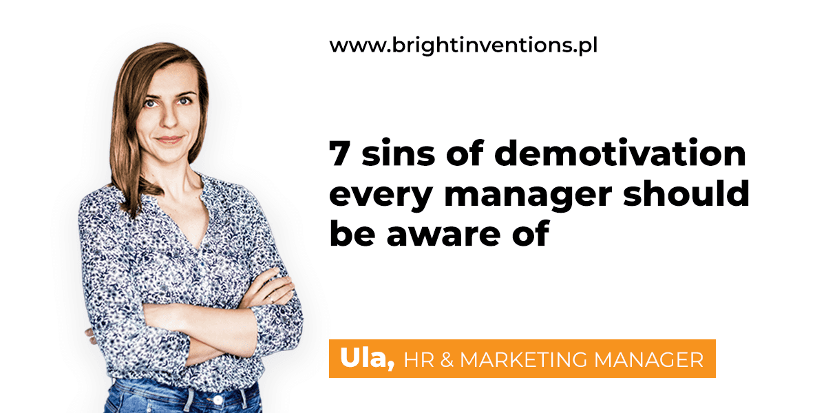 7 sins of demotivation every manager should be aware of 