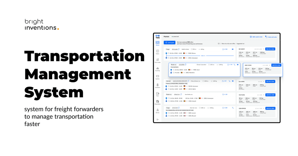 Transport Management System with offline mode