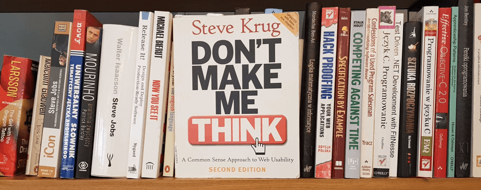 Book "Don't Make Me Think"