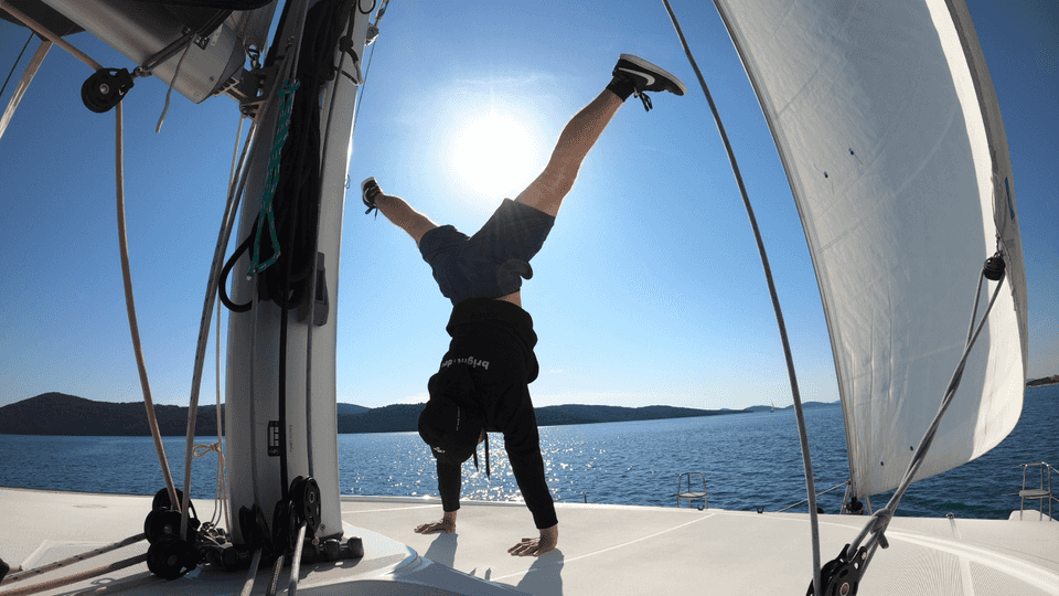 Bartek's passion - sailing
