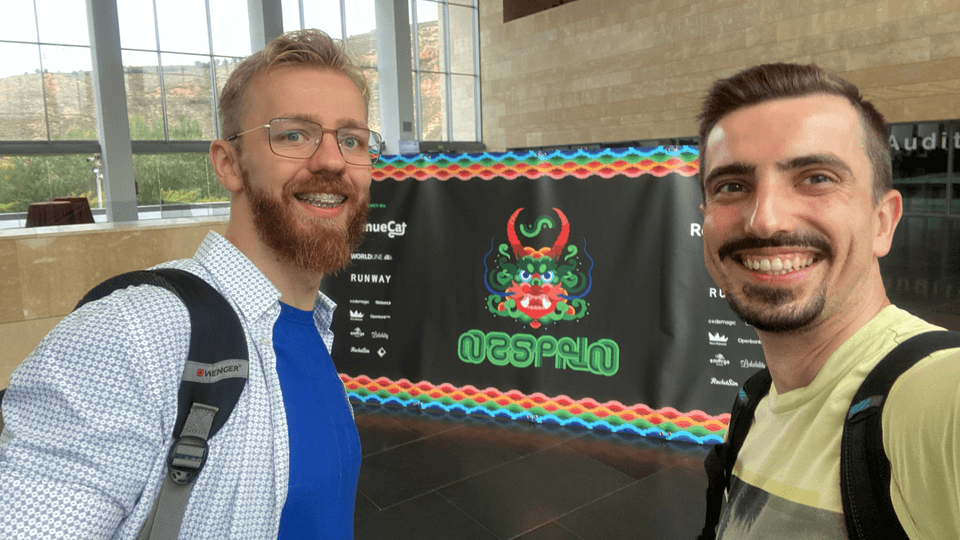 Kamil and FIlip at NSSpain