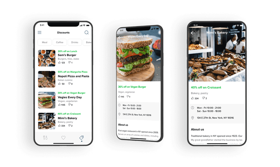 Restaurant reservation app
