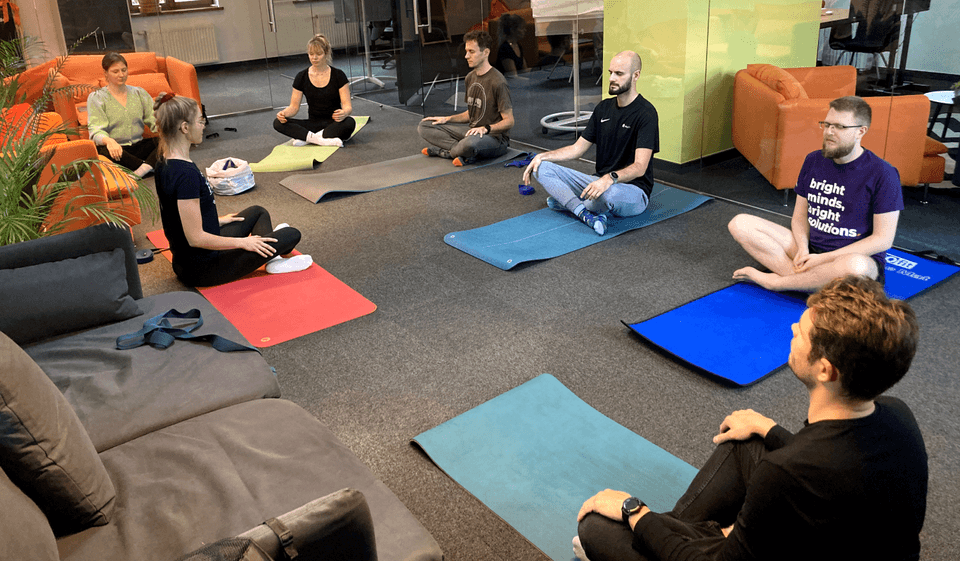 Yoga at Bright Inventions