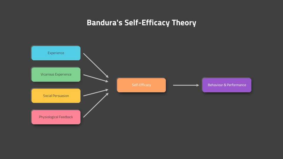 Bandura self-efficiacy theory