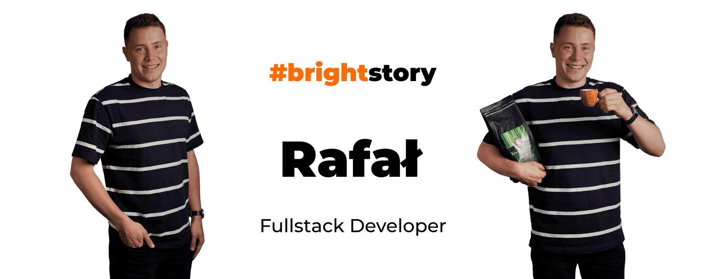 Tasting Coffee, Coding AI. Meet Rafał – A Fullstack Developer