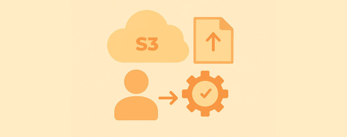 Efficient S3 File Upload Pipeline with Presigned URLs, Event Triggers, and Lambda Processing